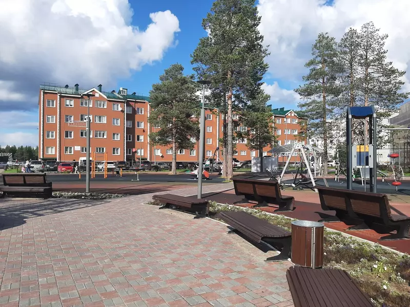 Юбилейный сквер (фото автора)