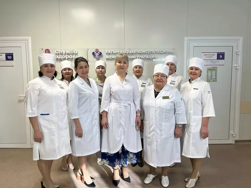 Картинка №2 для поста «Акъяр: В селе Акъяр Республики Башкортостан открыли новую женскую консультацию»