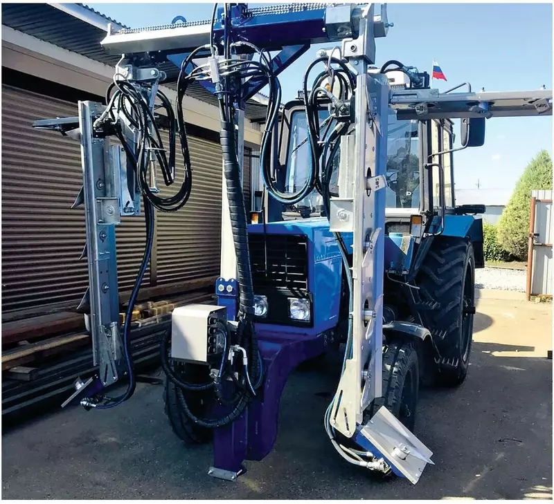 Ростовский завод сельхозмашин представил свою разработку для садов и виноградников