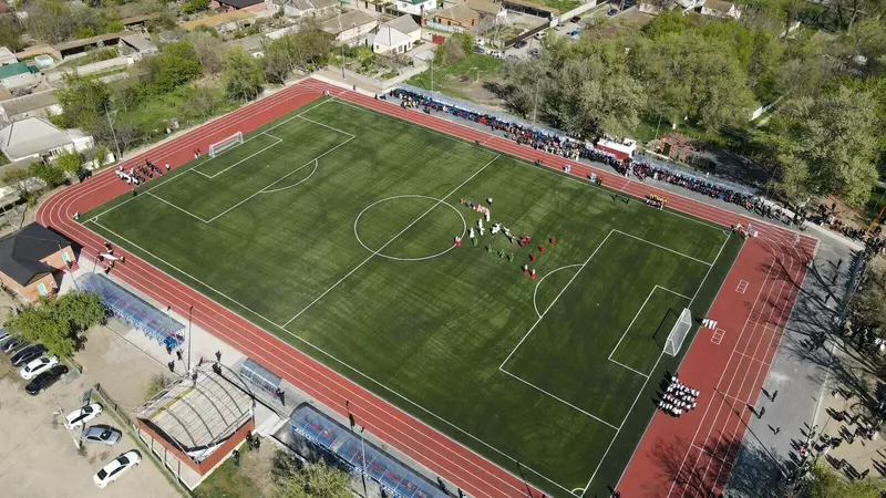 1 для поста «Спортивные объекты: Открыт новый стадион в Ногайском районе Республики Дагестан»