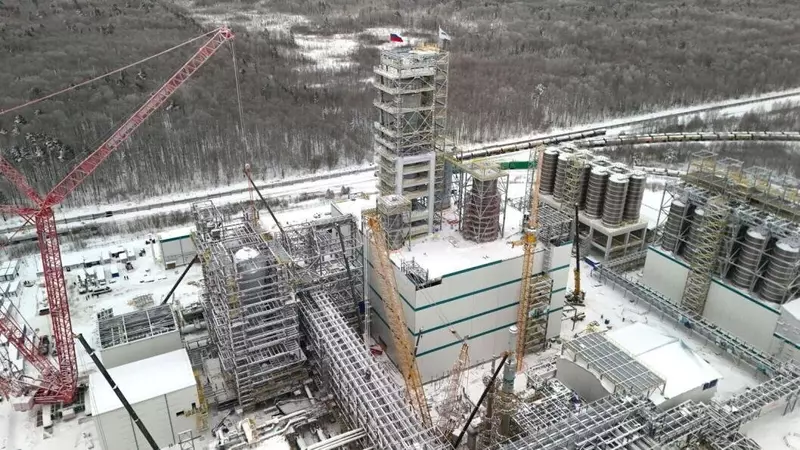 Изображение №1 для новости «Фотофакты: Готовность ДГП 2 на ЗапСибНефтехиме достигла 82»