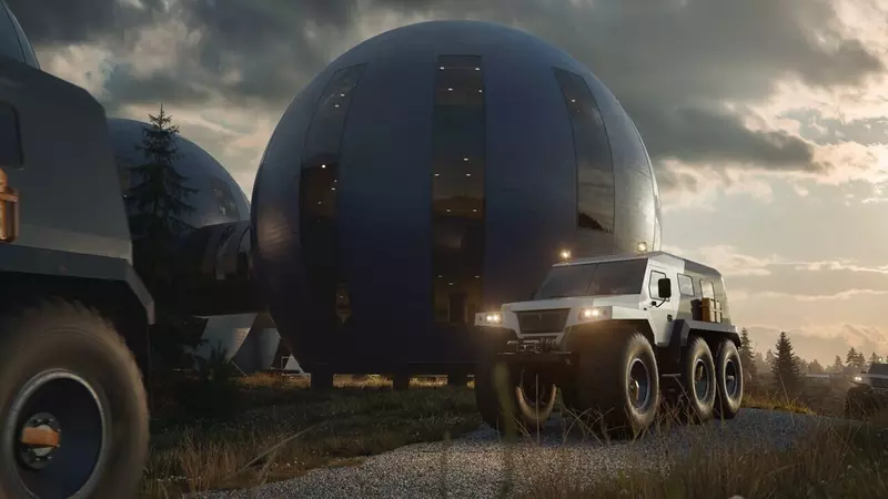 Проект международной арктической станции «Снежинка»