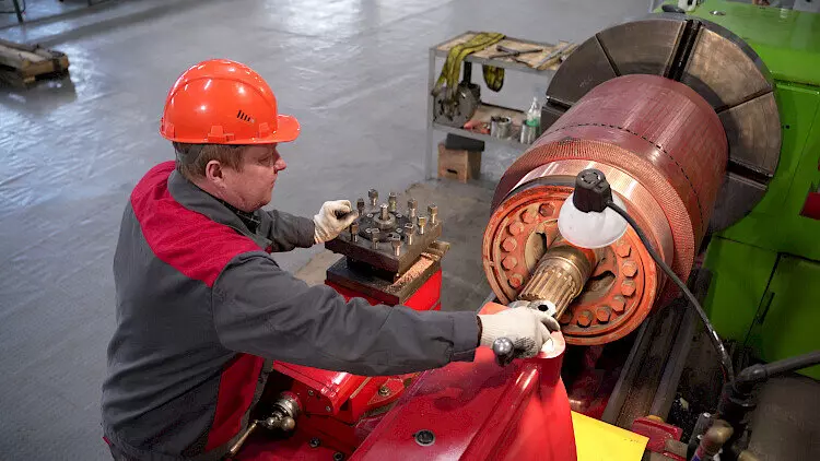 Новый цех по ремонту электрических машин открылся в Восточной горнорудной компании