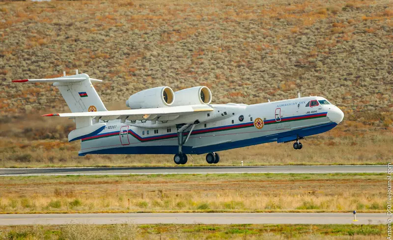 Фото 2 для публикации «ТАНТК им. Г.М. Бериева: Первый самолет амфибия Бе 200ЭС для Алжира»