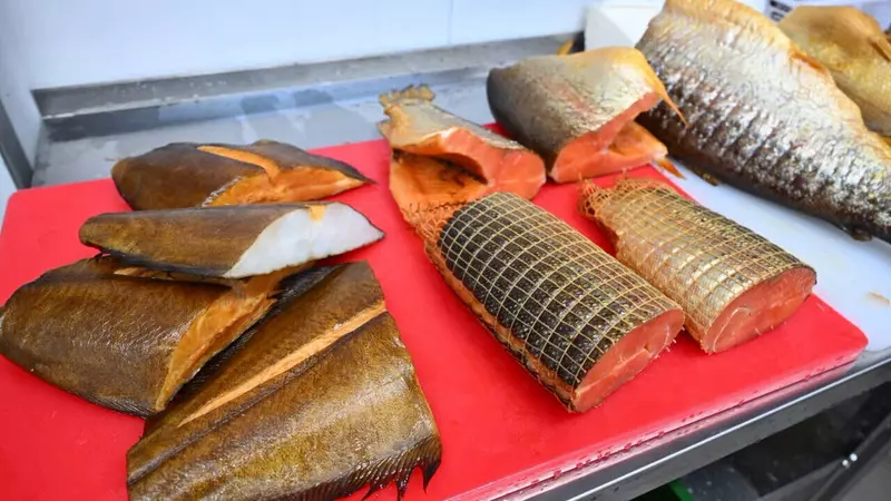 Фото #4 для публикации «Новый Уренгой: Новый рыбоперерабатывающий цех начал работать на Ямале»