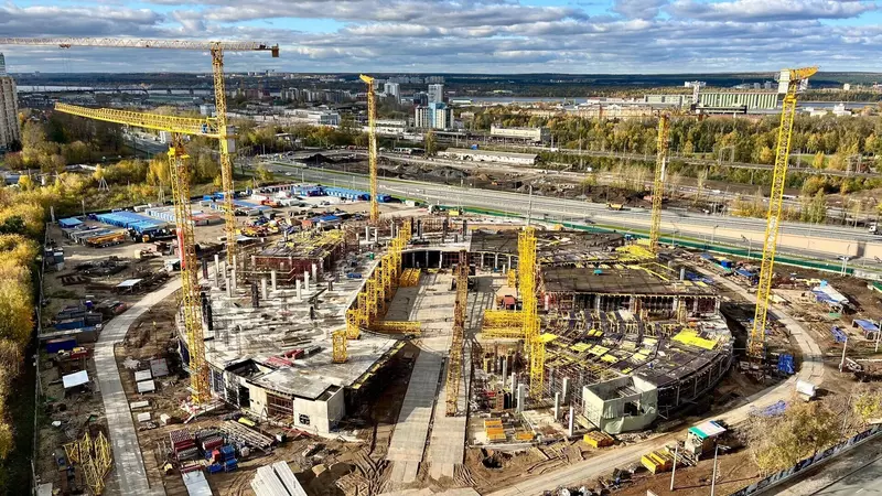 Фото №6 для статьи «Ход строительства новых спортивных объектов»