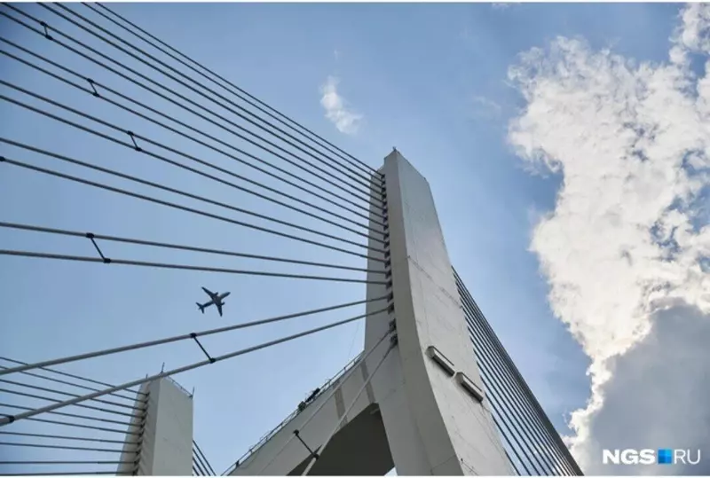 Иллюстрация #1 для публикации «Дорожное строительство: О ходе строительства четвертого моста через Обь в Новосибирске»