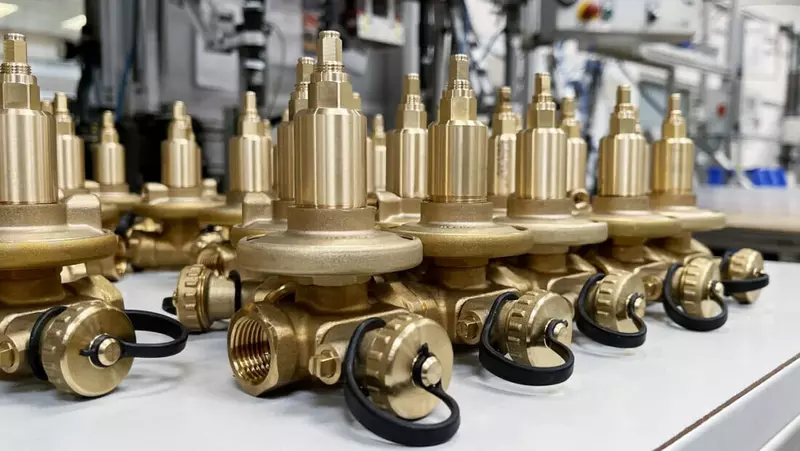 №1 для новости «Производство: В Московской области запущена линия по производству автоматических балансировочных клапанов»