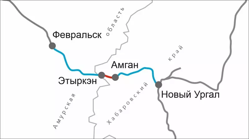 Открыто движение поездов по второму пути на перегоне Этыркэн Амган в Хабаровском крае