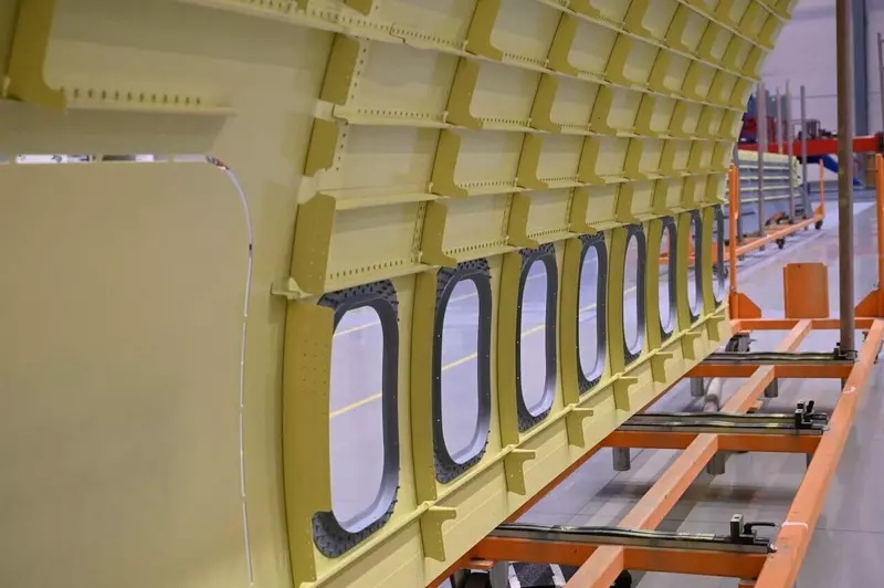 На Авиастаре ведется модернизация производства панелей фюзеляжа МС 21