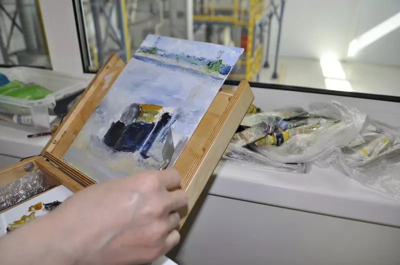 Иллюстрация #1 для статьи «: ОЭЗ Липецк впервые стала вдохновением для художников»