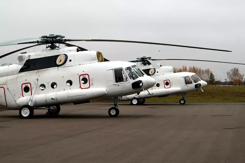 Ростех передал заказчику семь новых Ми 8 для работы в российских регионах