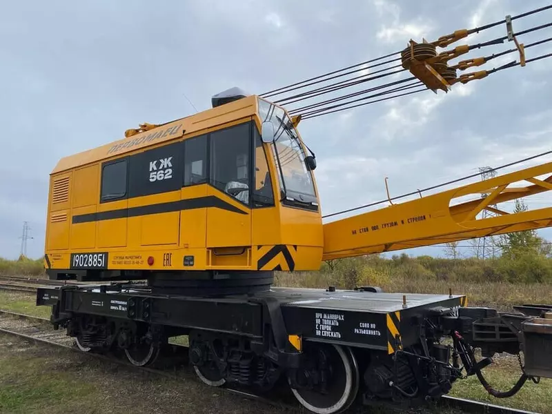 2 для новости «машиностроение: На Удокане новый экскаватор в Еркавце новый железнодорожный кран»