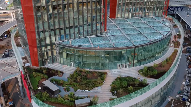 Иллюстрация #2 для поста «Москва: Комплекс из двух башен 256 7 м 61 эт и 141 2м 34 эт введен в Москва Сити»