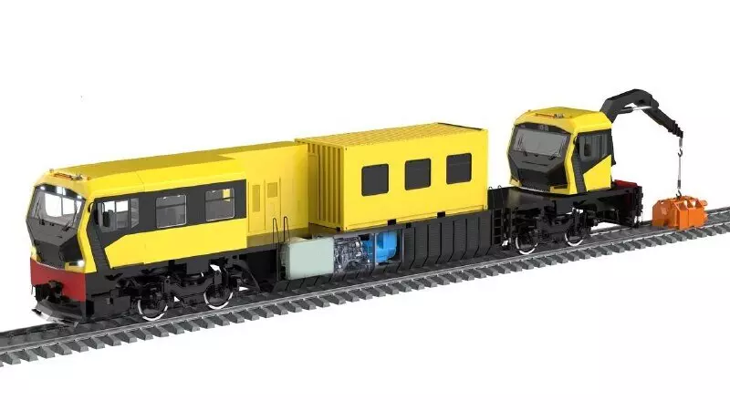 Иллюстрация 1 для поста «Перспективные разработки: Для строительства ВСМ Москва Петербург создали мобильную сварку рельсов»