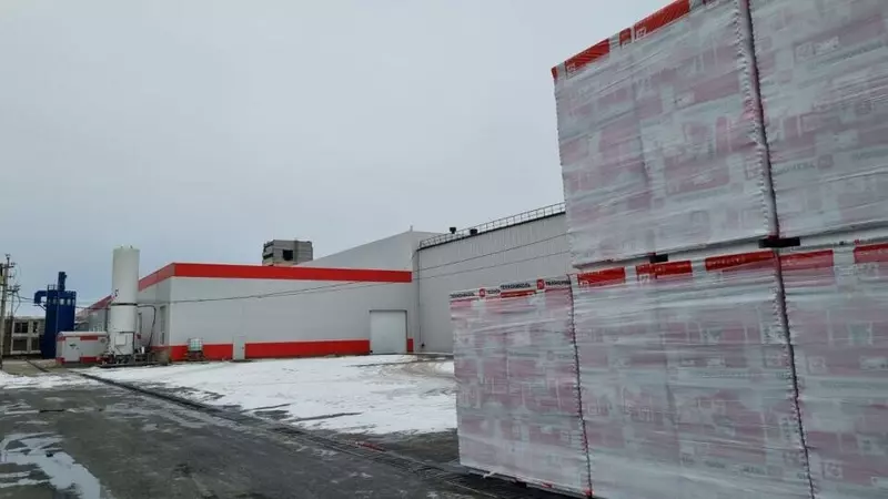 В Иркутской области построен новый завод по производству пенополистирола