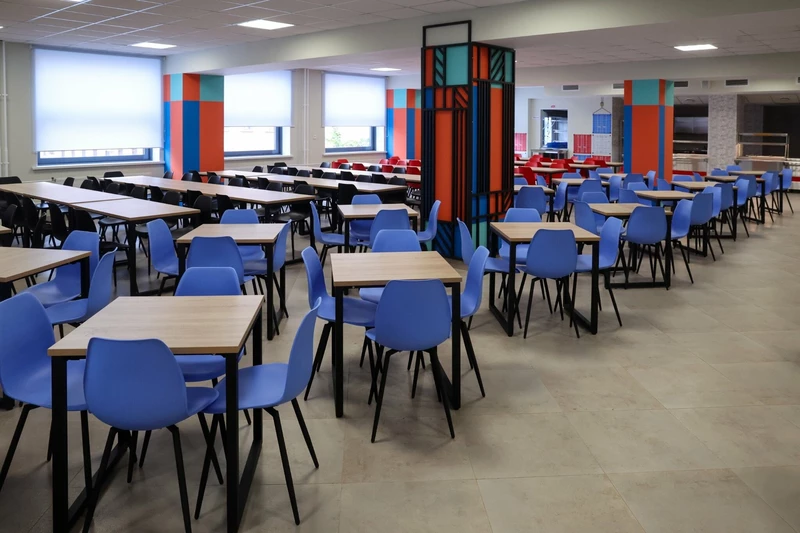 Картинка №7 для новости «Завершилась реконструкция здания Колледжа судостроения и прикладных технологий в Санкт Петербурге»