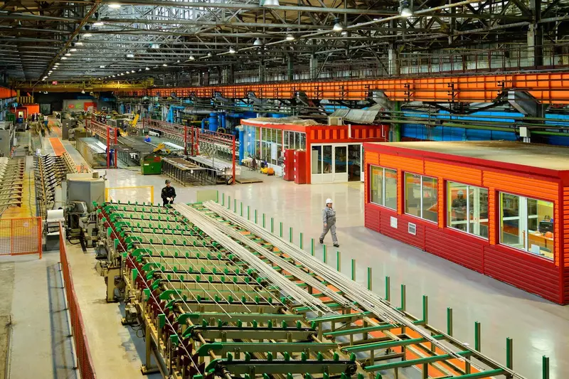 Первоуральский новотрубный завод ввел в эксплуатацию новую фильтровентиляционную установку