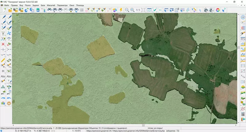 #3 для новости «КБ Панорама: Комплекс обеспечивает автоматическую векторизацию объектов лесного хозяйства»