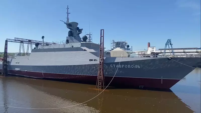 МРК Ставрополь проекта 21631 приступил к ходовым испытаниям в Балтийском море
