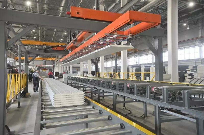 Картинка 2 для статьи «Новосибирская область: В Новосибирской области начал работу завод по выпуску сэндвич панелей»