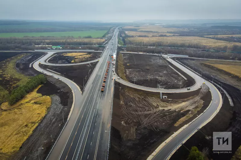 Изображение №3 для поста «реконструкция: В Татарстане открыли участок автодороги М7 Волга»
