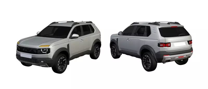 Картинка №1 для новости «Автопром: АвтоВАЗ запатентовал дизайн нового кроссовера 134»