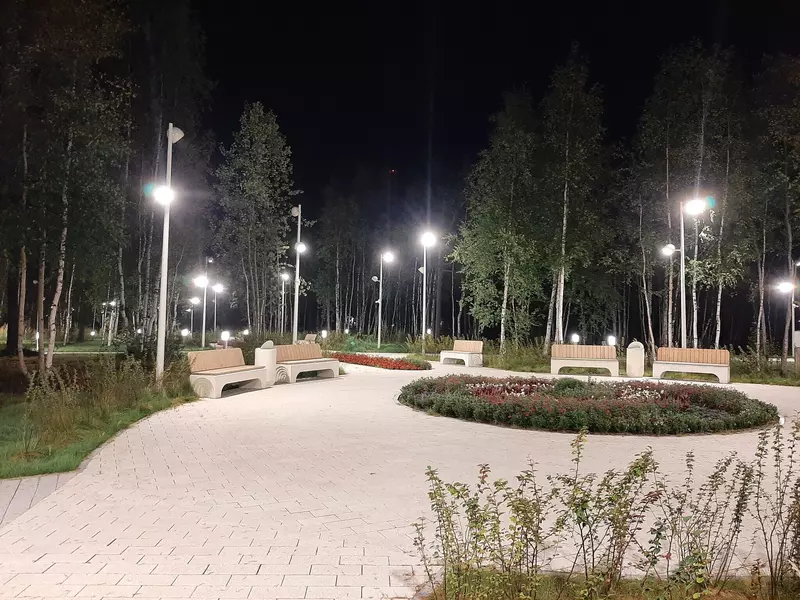 Сквер Опалённой Юности (фото автора)