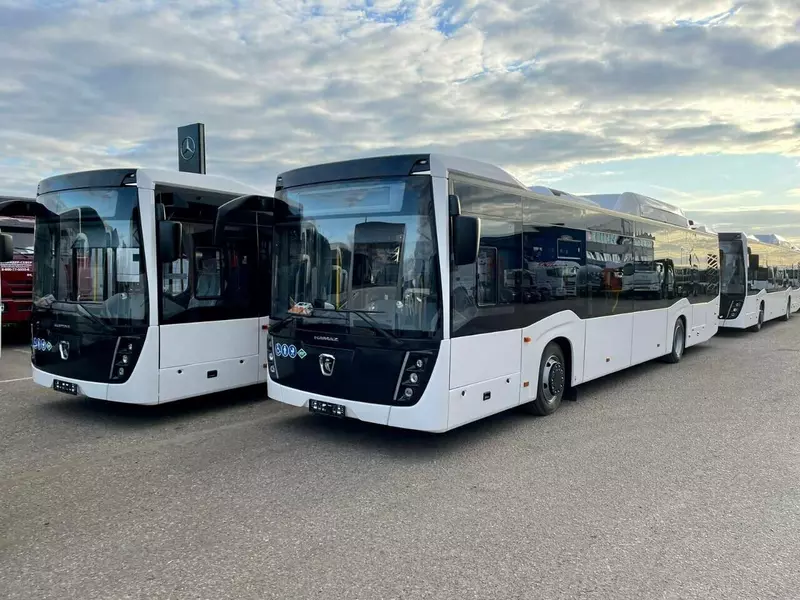 ГТЛК завершила поставку 50 автобусов в Уфу в рамках нацпроекта БКД