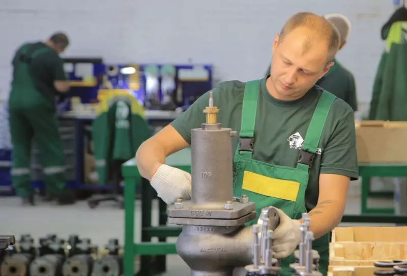 Фото №1 для поста «Производство: В Подмосковье запустили серийное производство промышленных предохранительных клапанов»