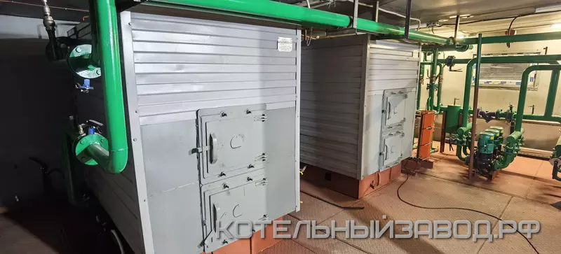 Запуск в эксплуатацию модульной водогрейной котельной производства ГК "СПИКОМ"