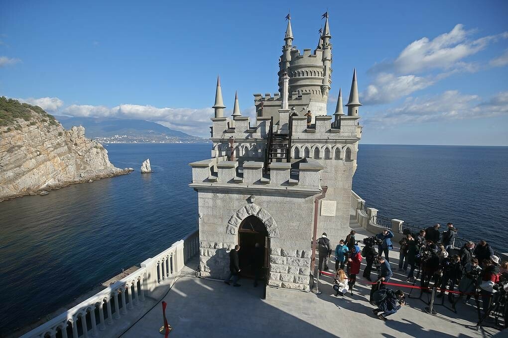 План замка Ласточкино гнездо в Крыму