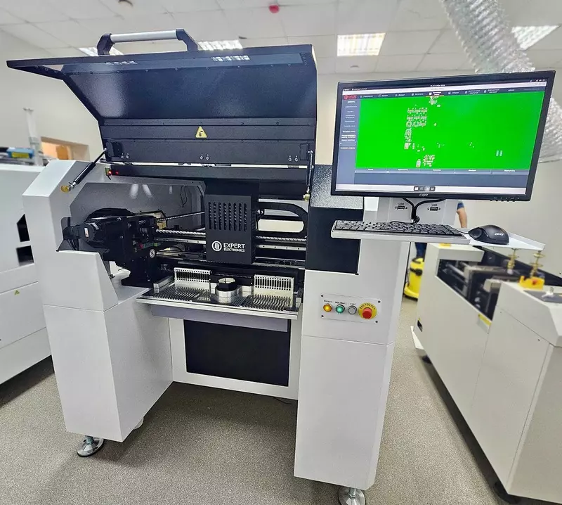 Запущено серийное производство станков для монтажа печатных плат