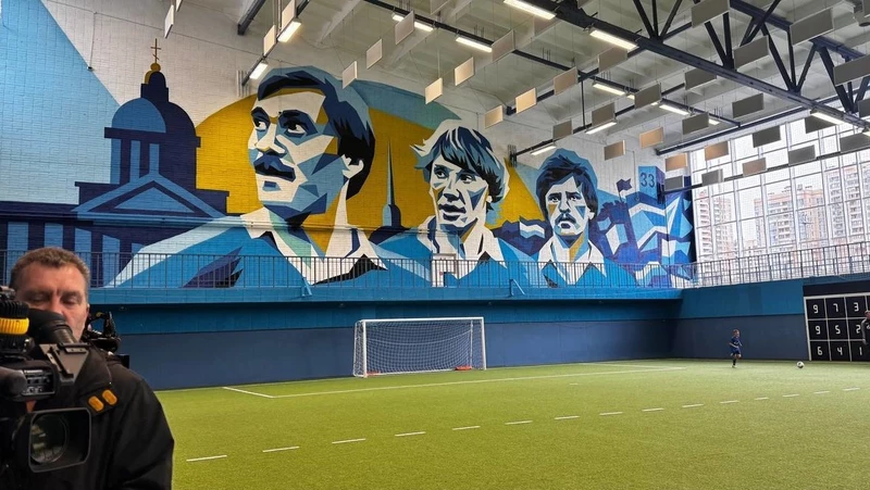 Фото 4 для поста «школа: В санкт петербургской Газпром Академии открылась школа и крытый футбольный манеж»