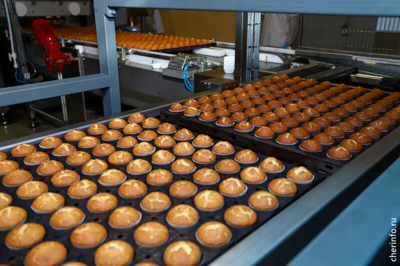 Изображение #5 для публикации «В Череповце открылась самая большая в стране линия по производству кексов маффины»