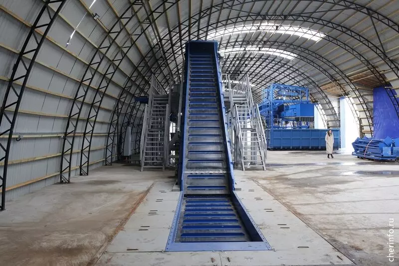 В Череповце открыли вторую линию по переработке отходов
