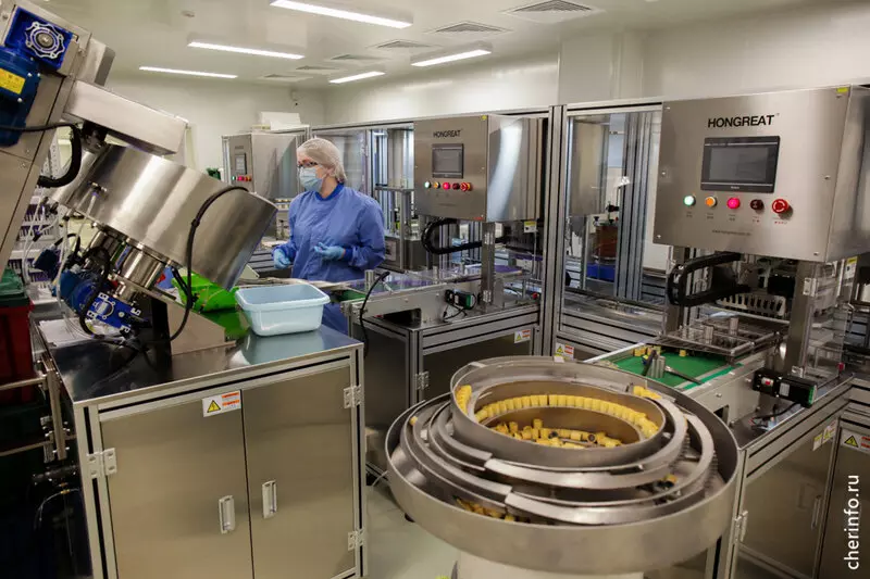 В Череповце появилось предприятие по выпуску медицинских пробирок