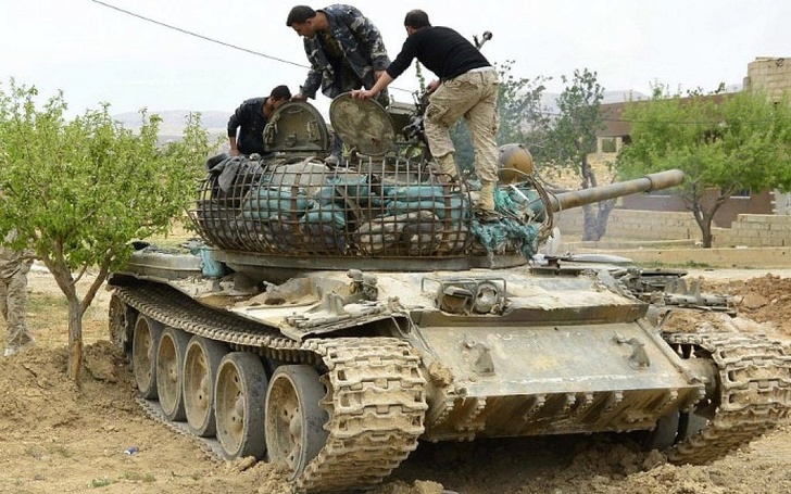 Т-55 в Сирии