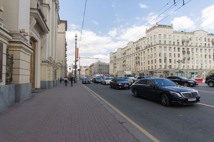 Москва, Тверская улица перед реконструкцией