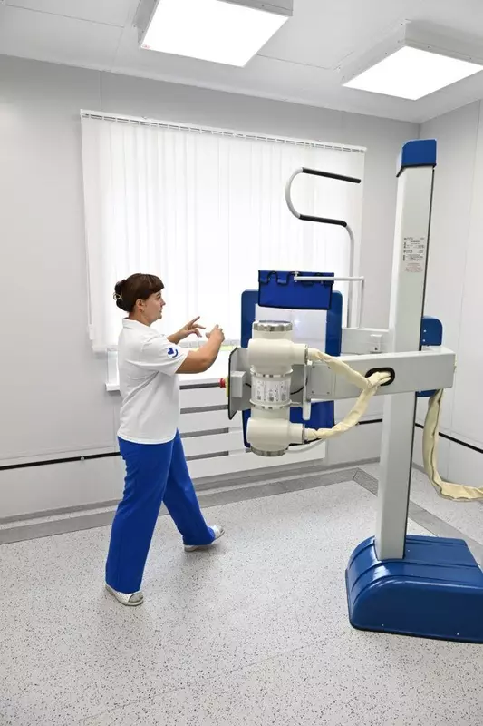 Картинка 4 для поста «В Алтайском крае в рамках нацпроекта открыта поликлиника на 210 посещений в смену»