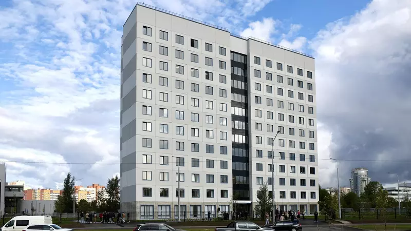 В Петербурге открыли новое общежитие Морского технического университета