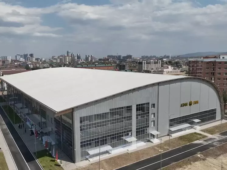 В Грозном открыли новый спорткомплекс