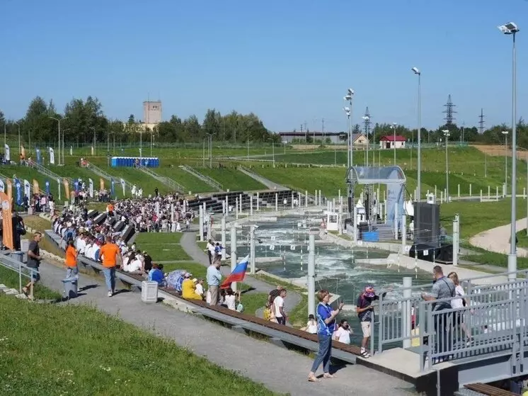 Фото 2 для новости «спортивное объекты: В Подмосковье открыт комплекс для гребного слалома»