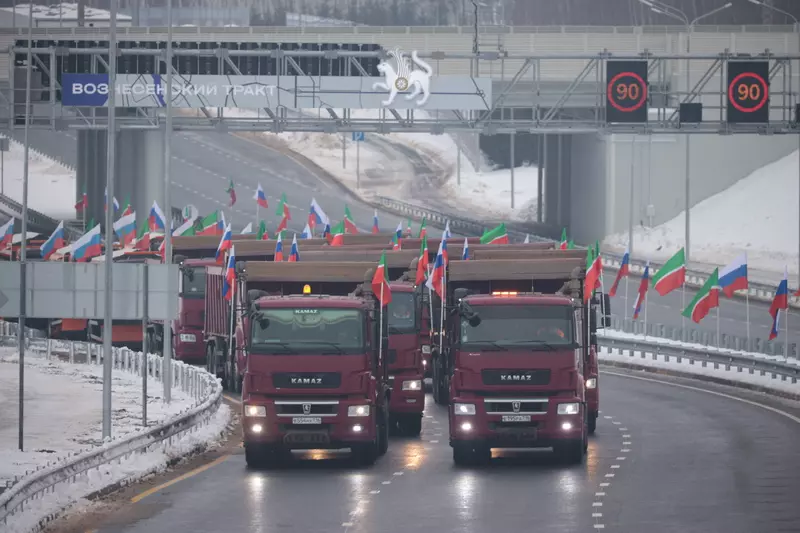 В Казани открыли платный отрезок Вознесенского тракта