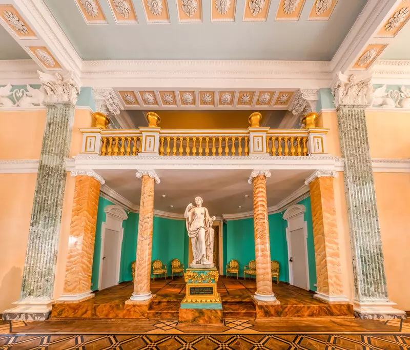 Фото №3 для поста «Общество: Египетский павильон усадьбы Останкино открыли после многолетней реставрации»