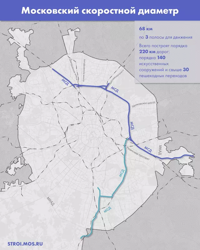 #4 для статьи «В Москве открыто движение по новым дорогам»