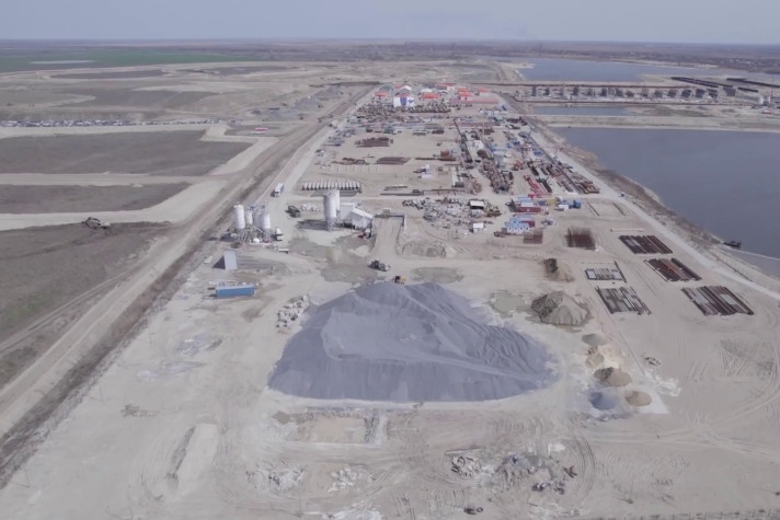 В Ростовской области продолжается второй этап строительства Багаевского гидроузла