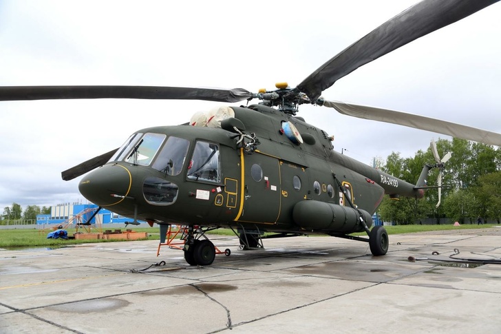 КВЗ передал Ми-8МТВ-1 Озерновскому рыбоконсервному заводу