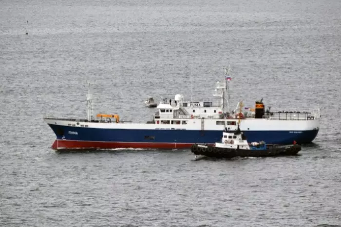 Фото №1 для «Судостроение и судоходство : СЗ Восточная верфь передал заказчику краболов Пума проекта 03141»