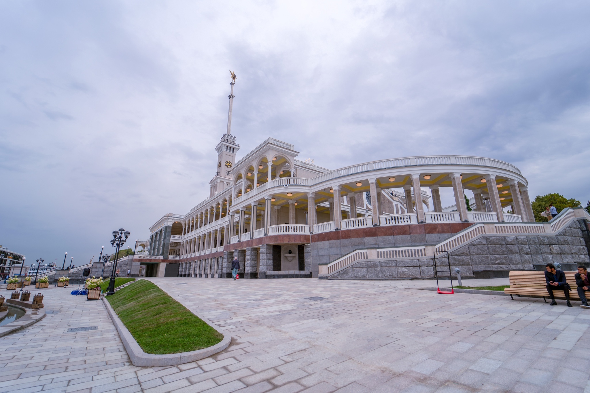 Реконструкция речного вокзала москва